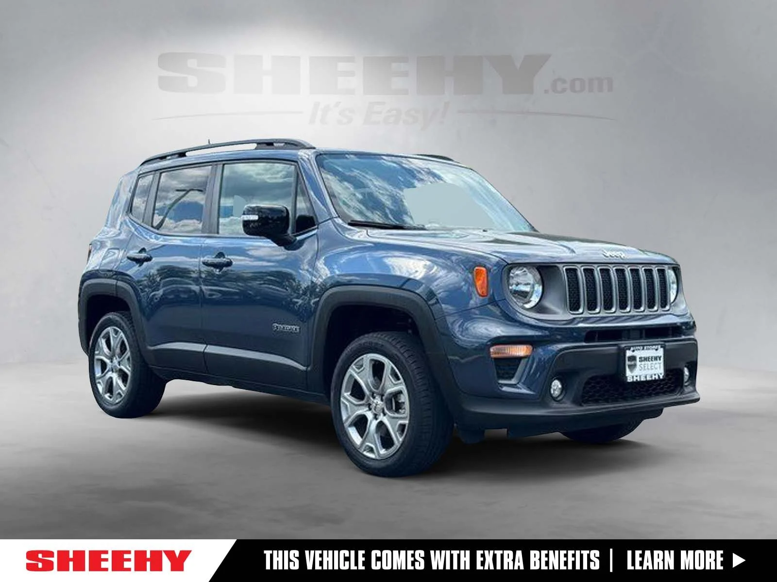 Used 2022 Blue Jeep Limited image 1