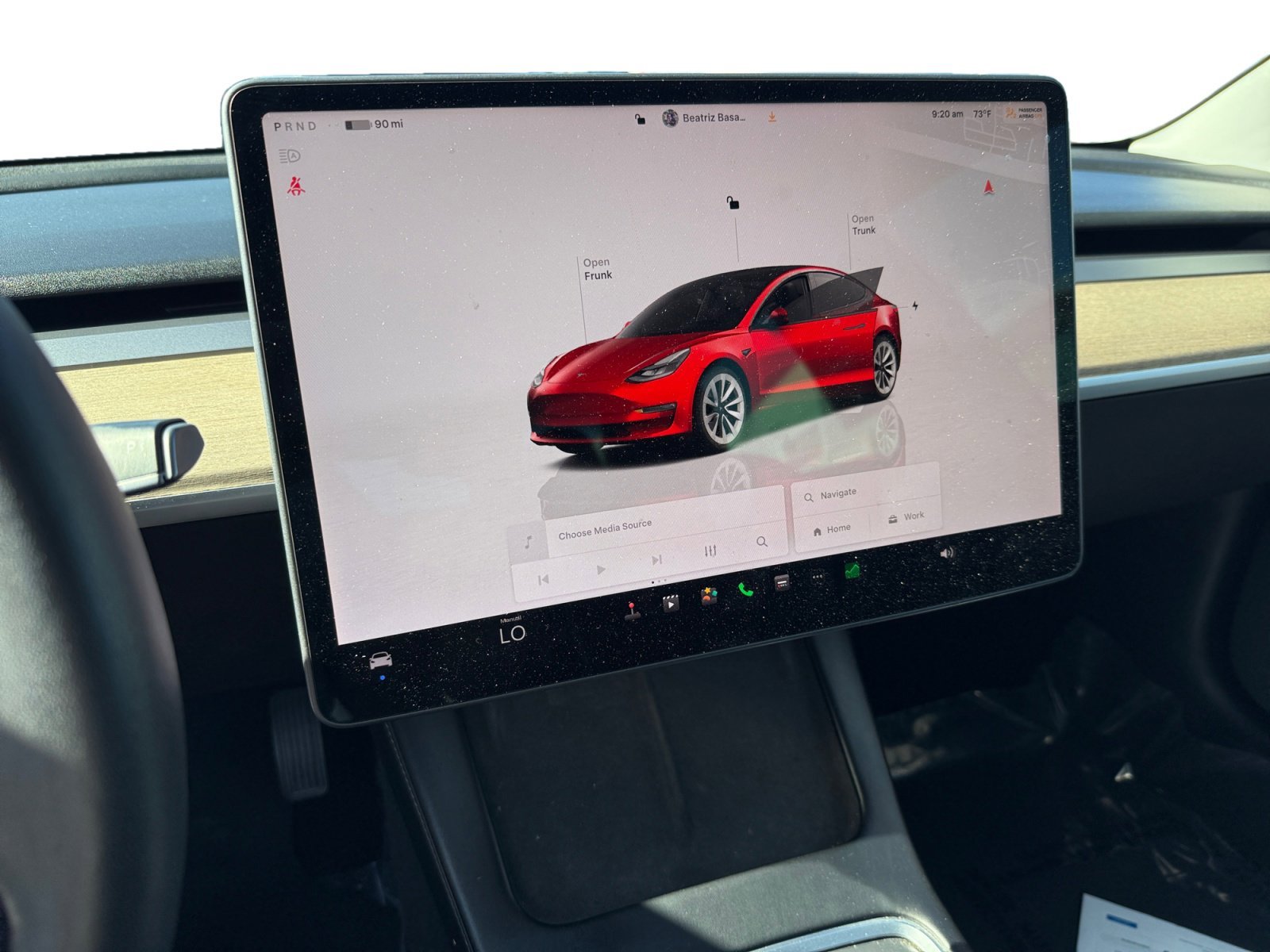 Used 2022 Red Multi Coat Tesla Long Range image 12