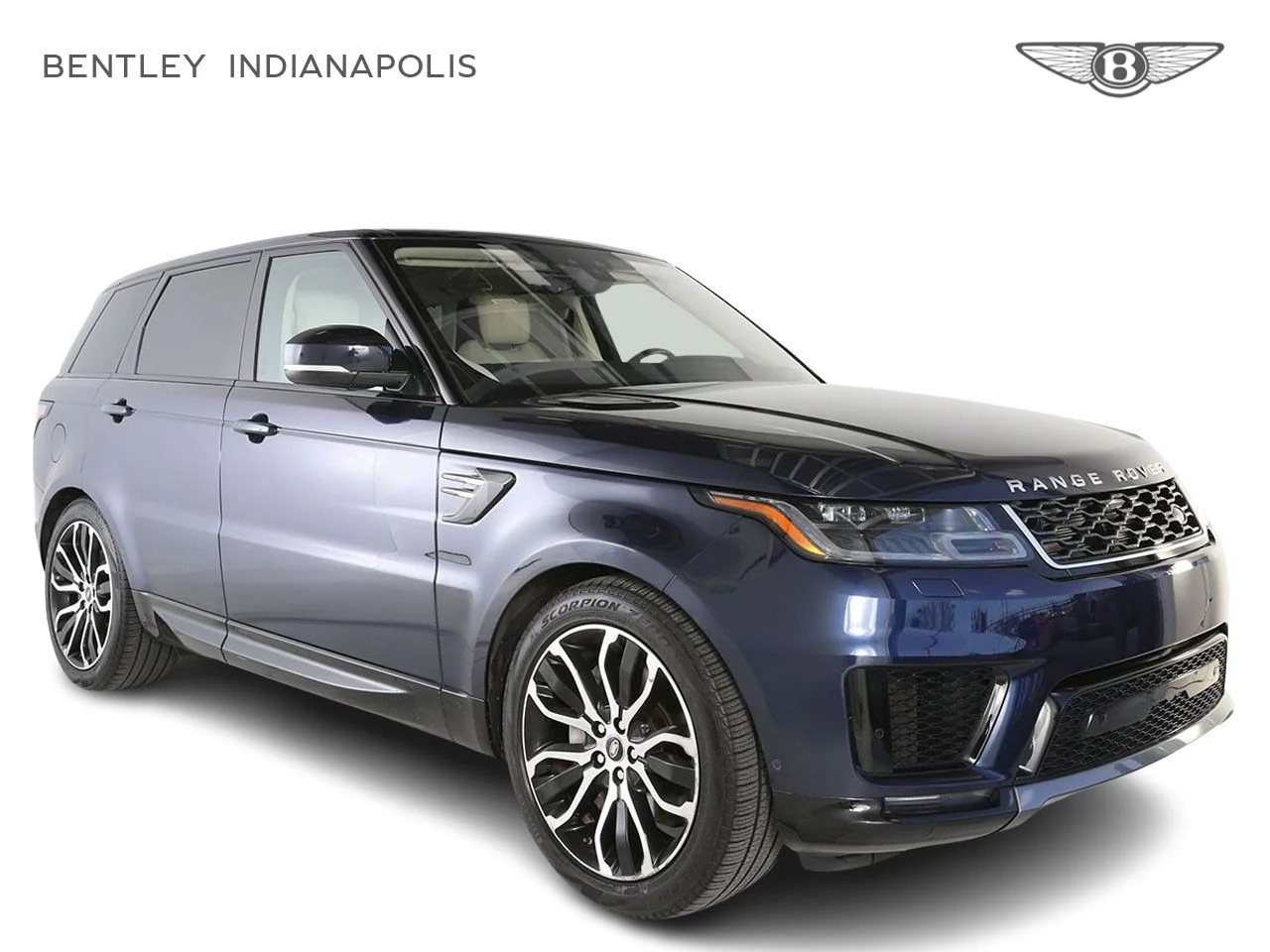Used 2019 Blue Land Rover HSE image 1