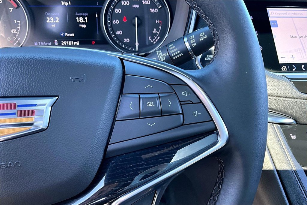 Used 2025 Black Cadillac Premium Luxury image 21