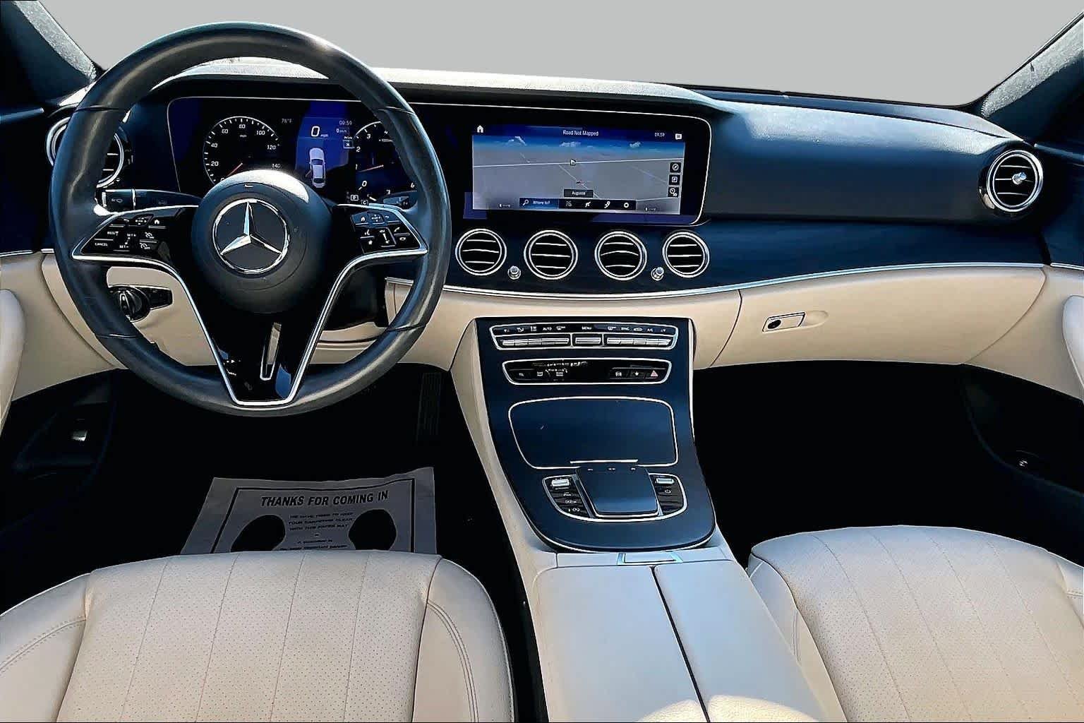 Certified Used 2023 Polar White Mercedes-Benz E 350 image 16