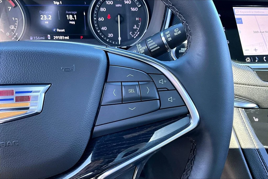 Used 2025 Black Cadillac Premium Luxury image 21