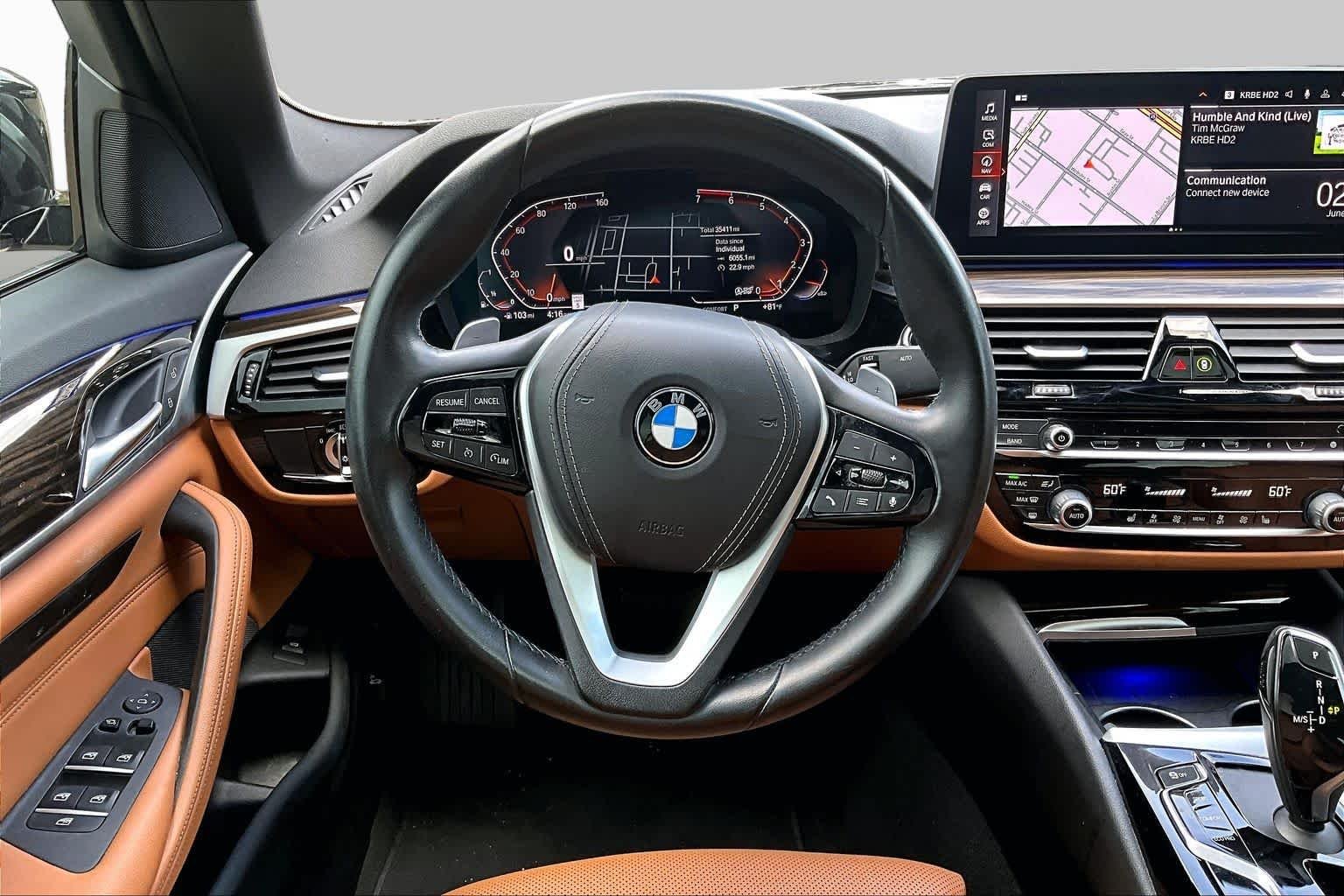 Used 2023 Dark Graphite Metallic BMW 530i image 17