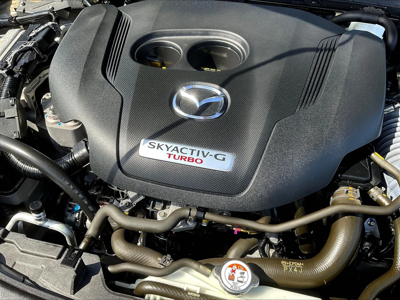 Certified Used 2024 Zircon Sand Metallic Mazda 2.5 Carbon Turbo image 33