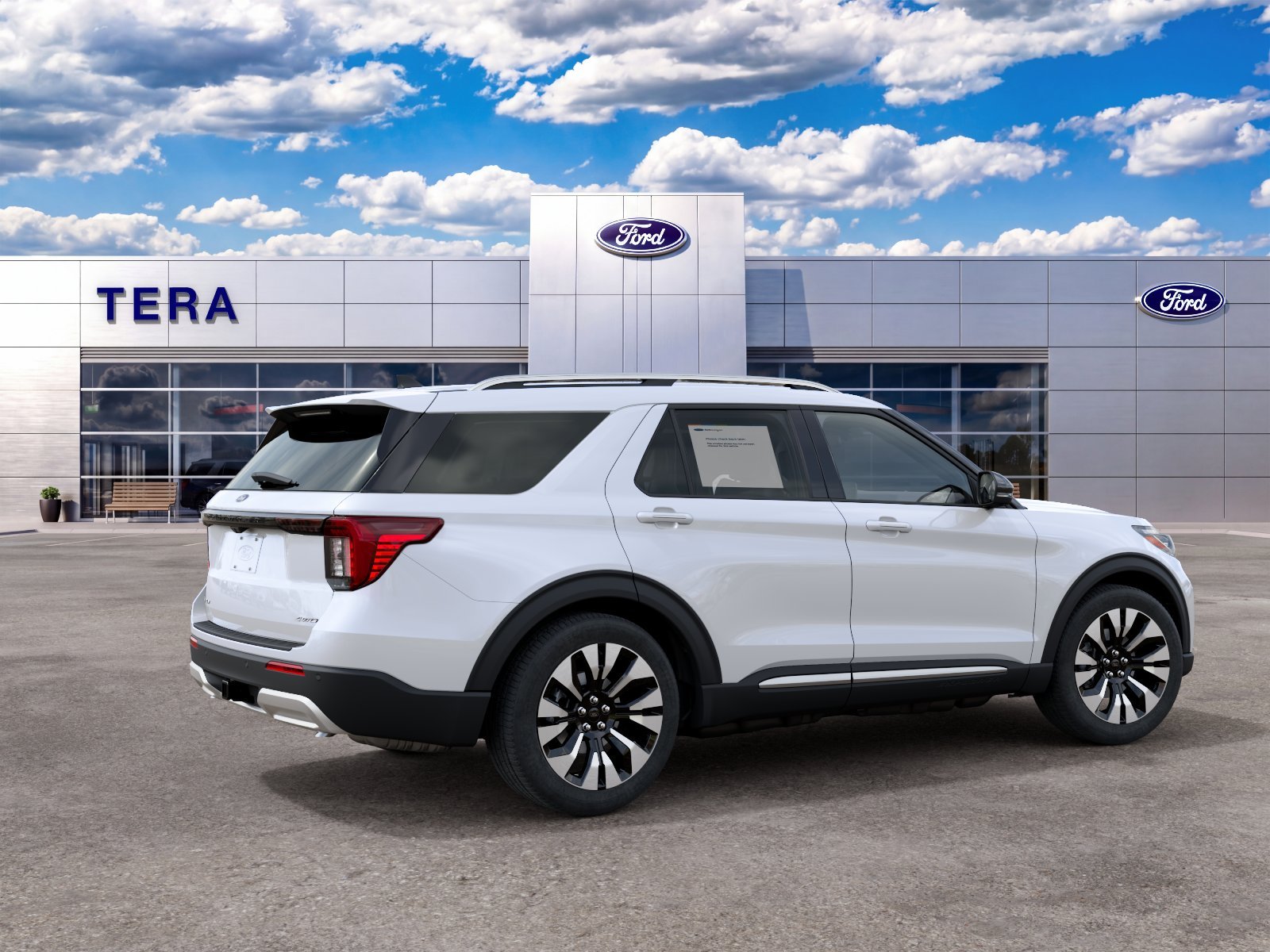 New 2027 Star White Metallic Tri-Coat Ford Platinum™ image 33