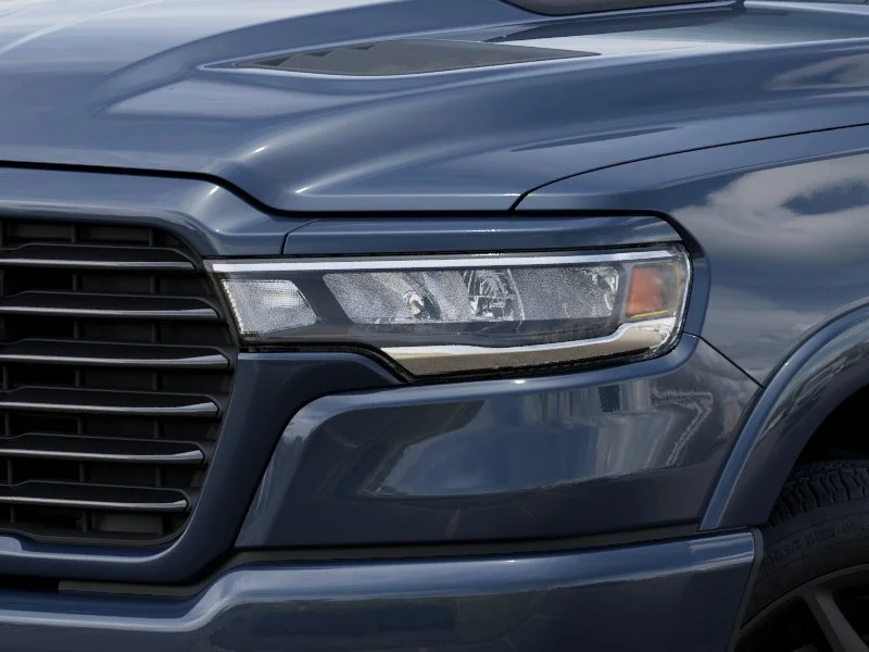 New 2026 Forged Blue Metallic Exterior Paint RAM Laramie image 37