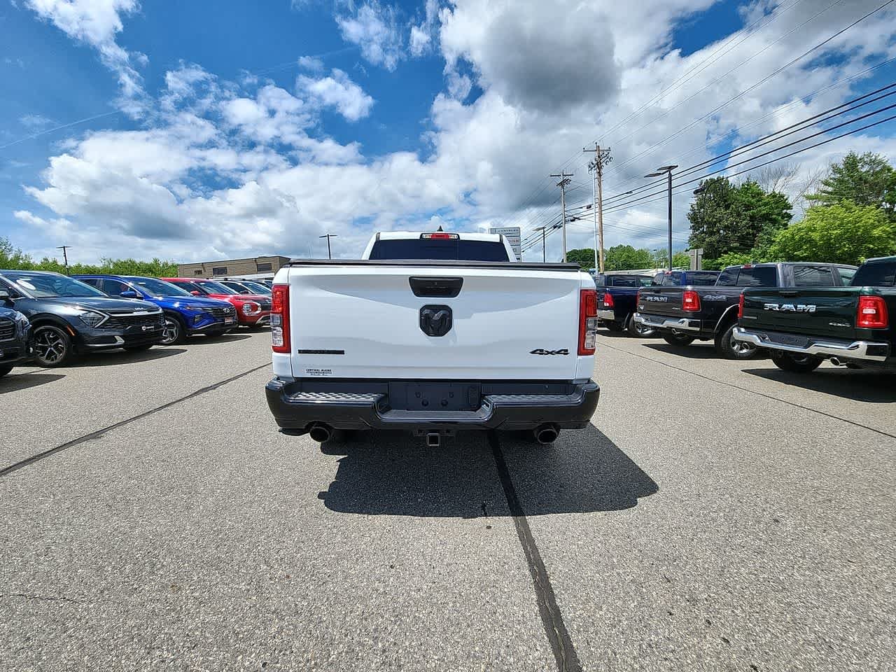 Used 2023 Bright White Clearcoat Ram Big Horn image 7