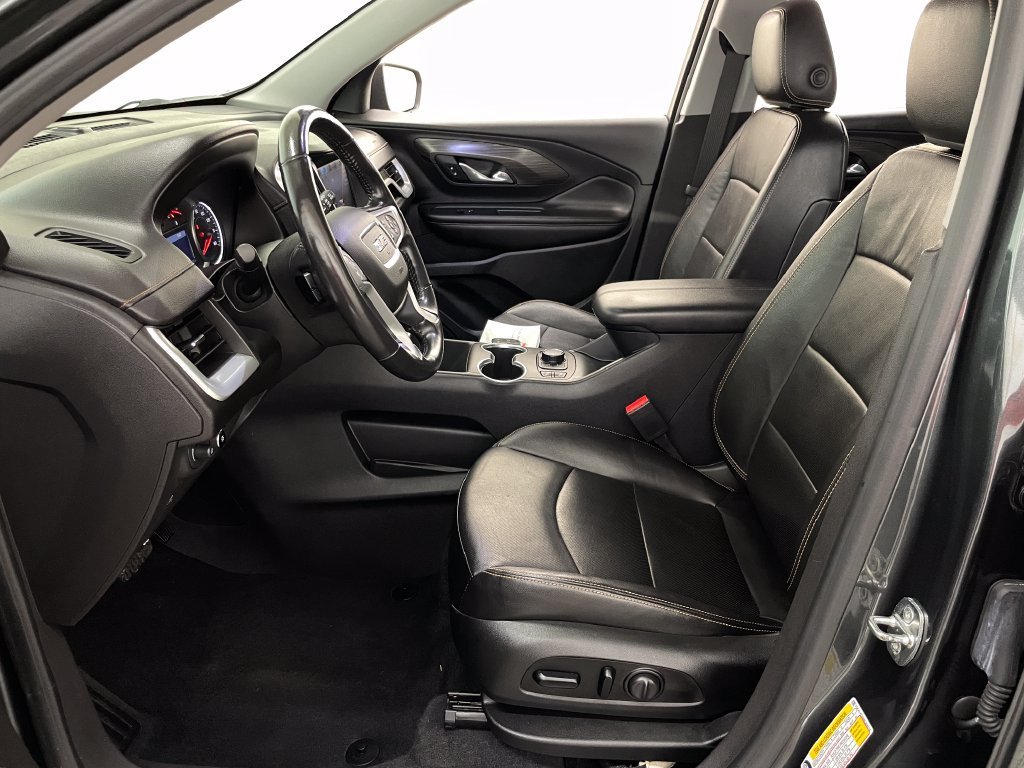 Used 2021 GRAPHITE GRAY METALLIC GMC SLT image 8
