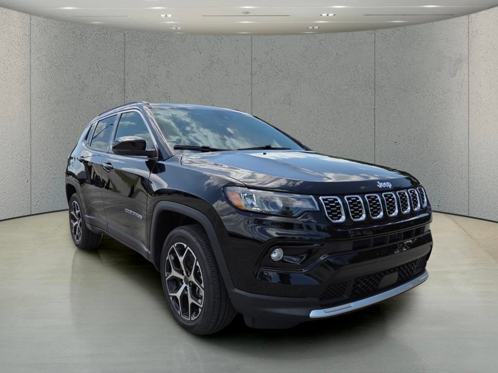 New 2026 Diamond Black Crystal Pearlcoat Jeep Limited image 13