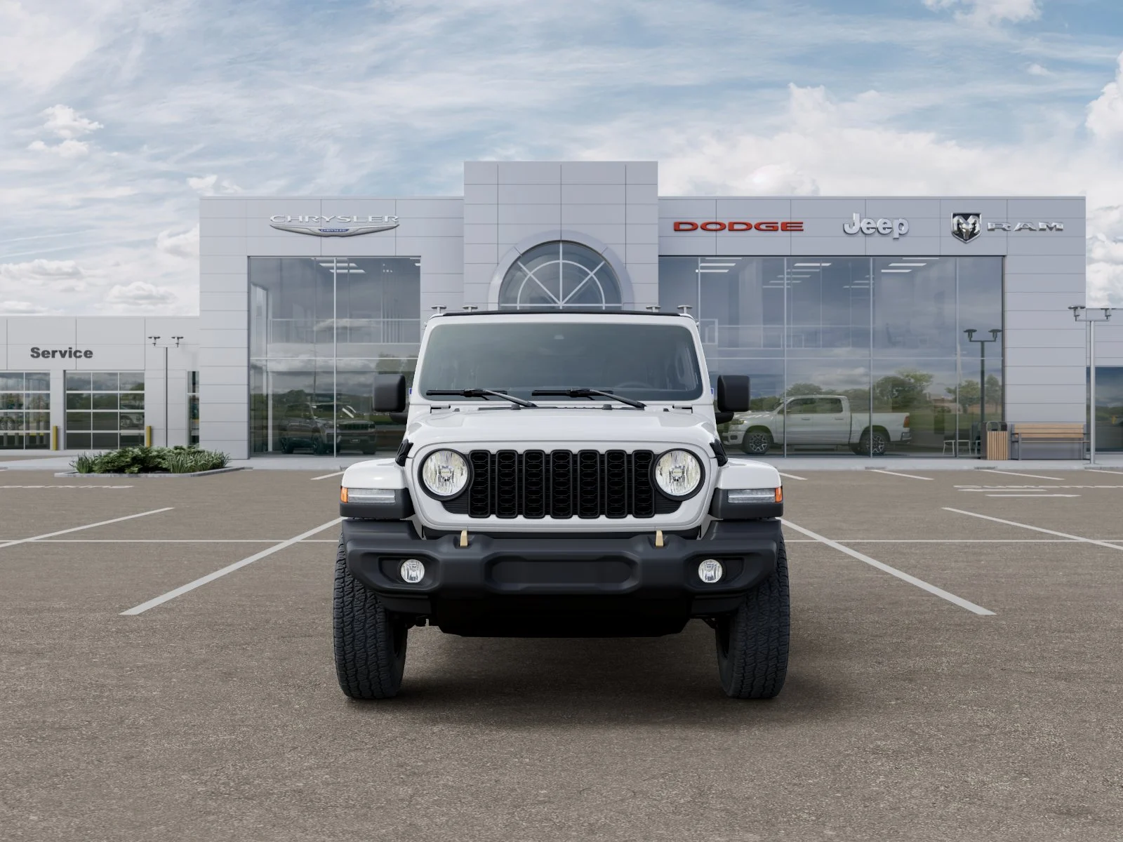 New 2026 Bright White Clear-Coat Exterior Paint Jeep 85th Anniversary Edition image 34