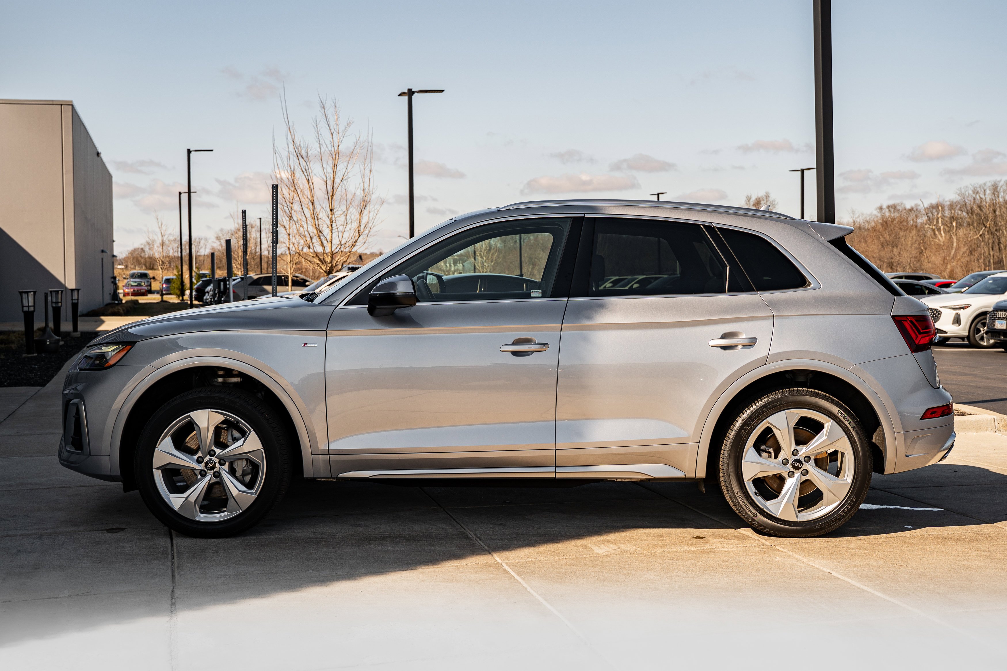 Certified Used 2023 Florett Silver Metallic Audi S line Premium Plus image 6