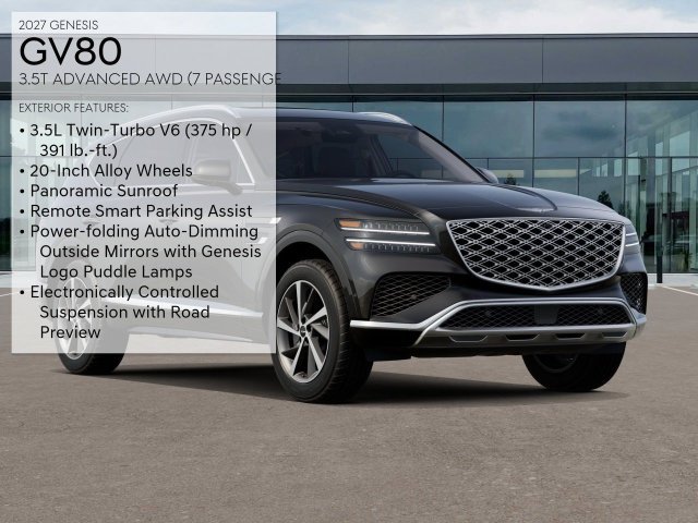 New 2027 Black Genesis 3.5T Advanced image 3