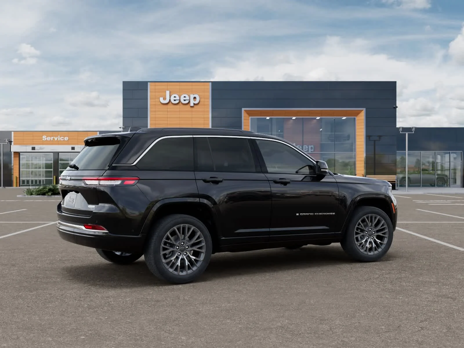 New 2027 High Gloss Black Jeep Summit image 4