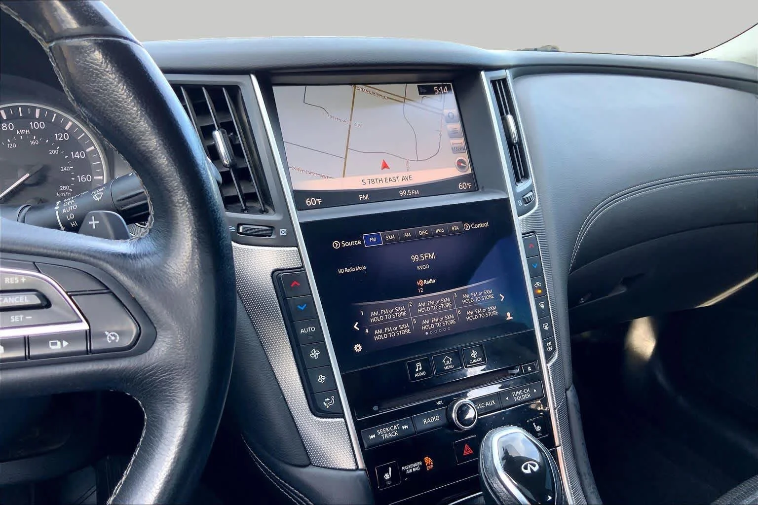 Used 2018 Graphite Shadow INFINITI 3.0t SPORT image 7