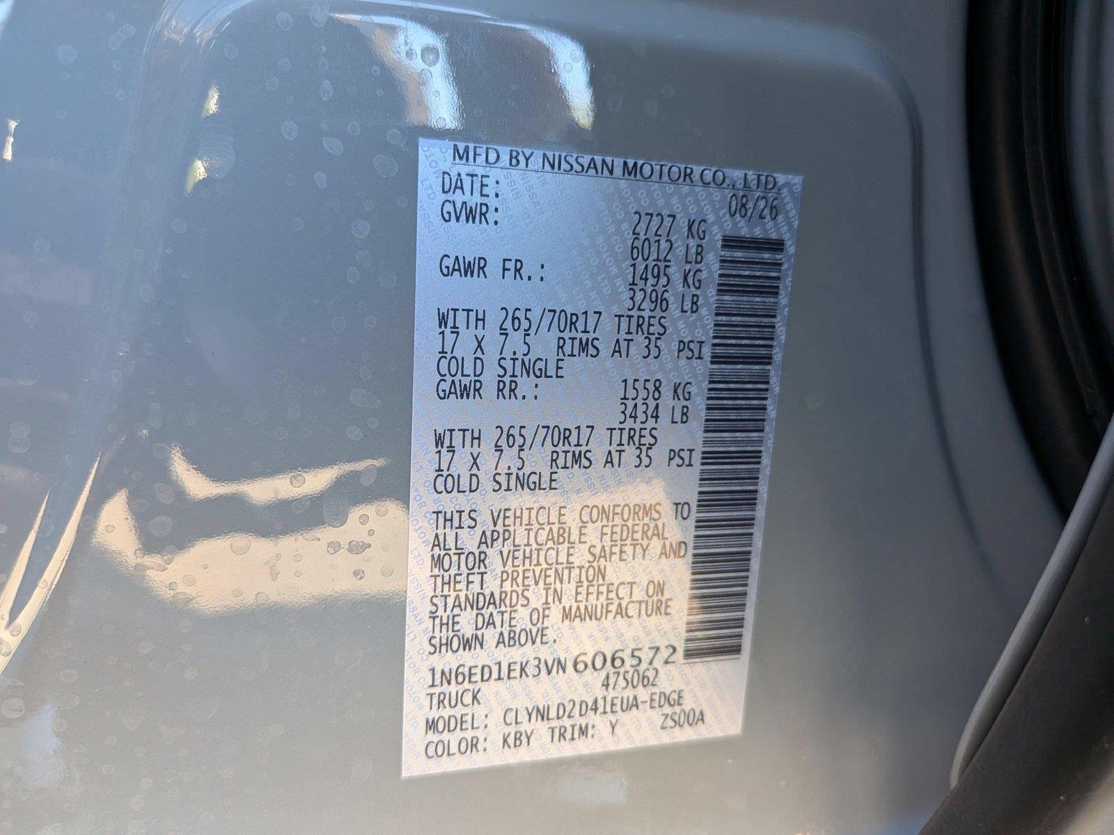 New 2027 Boulder Gray Pearl Nissan Crew Cab PRO-4X® image 41