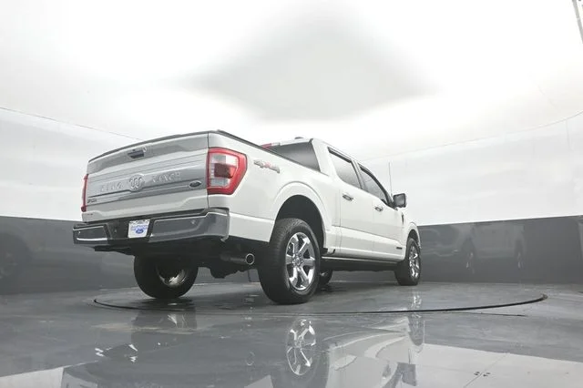 Certified Used 2023 White Metallic Ford King Ranch image 39