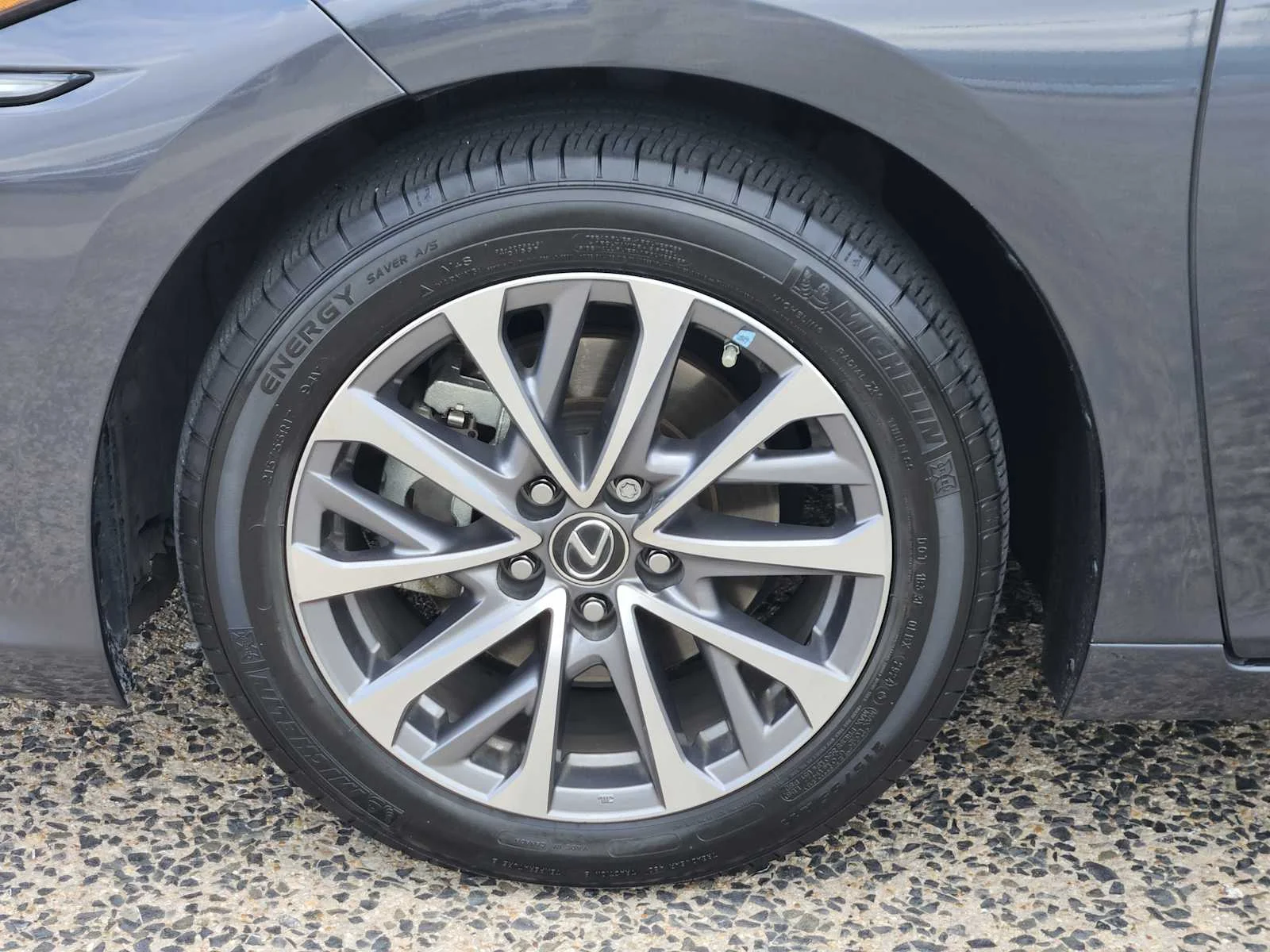 Certified Used 2022 CLOUDBURST GRAY Lexus  image 7