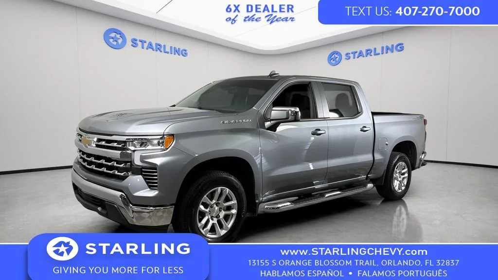 Used 2024 Sterling Gray Metallic Chevrolet LT image 2