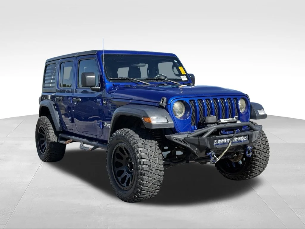 Used 2019 Blue Jeep Unlimited Sport S image 26