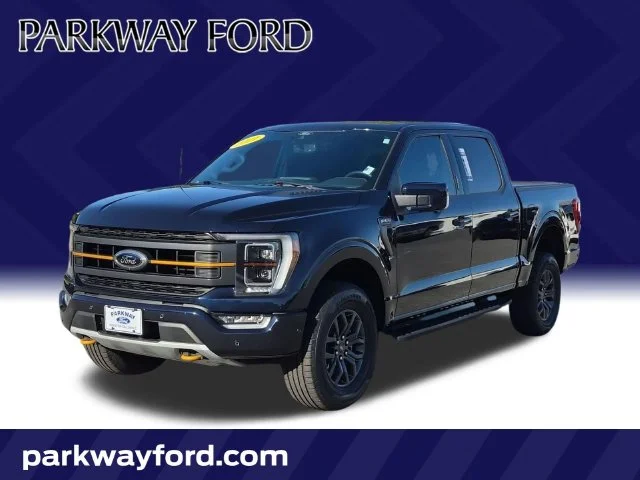 Used 2021 Blue Ford Tremor image 1