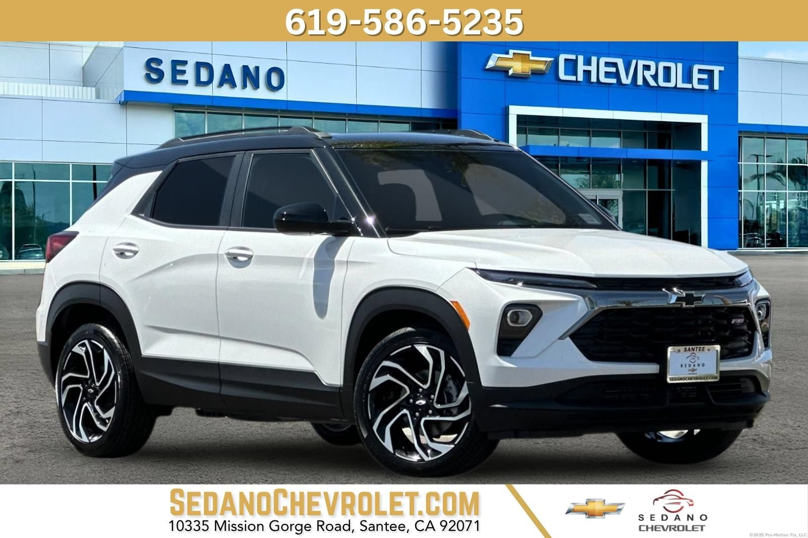 New 2026 Iridescent Pearl Tricoat Chevrolet RS image 1