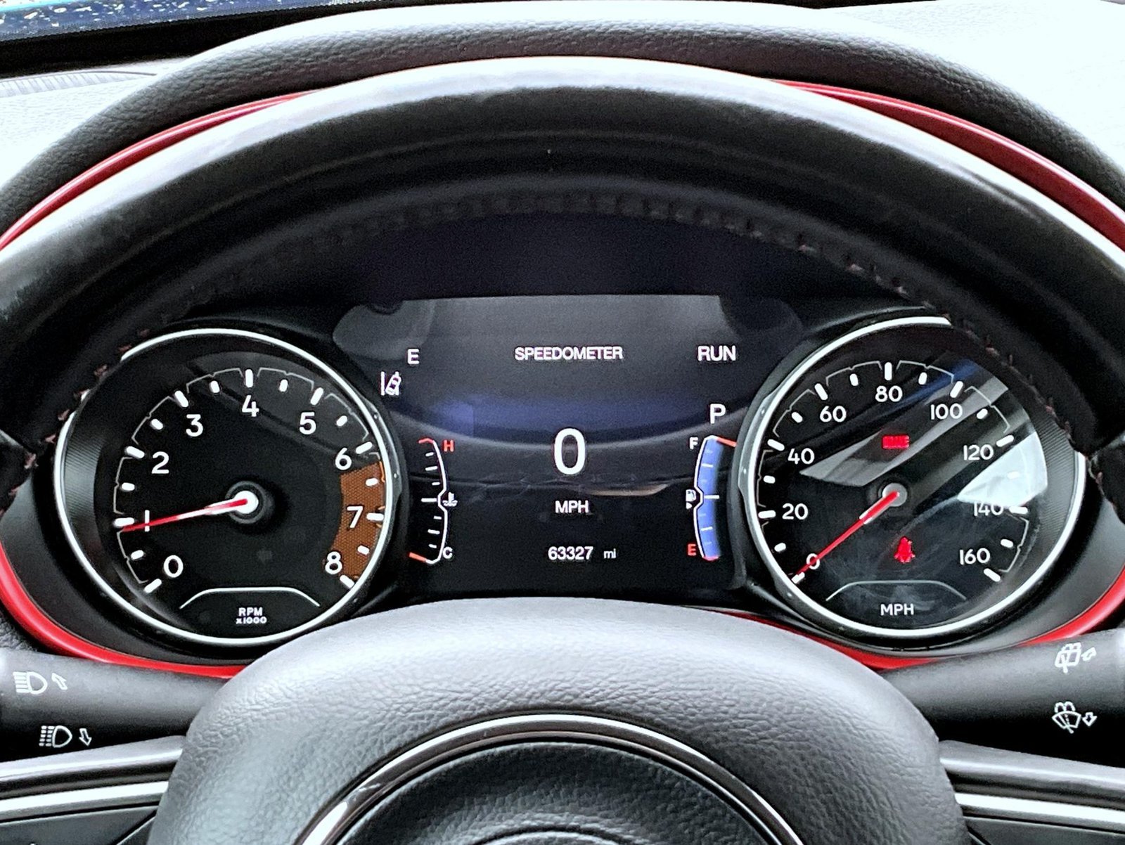 Used 2021 Blue Jeep Trailhawk image 12