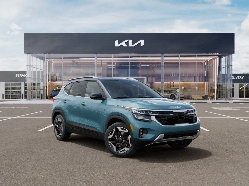 New 2026 Pluton Blue/Black Roof Kia SX image 8