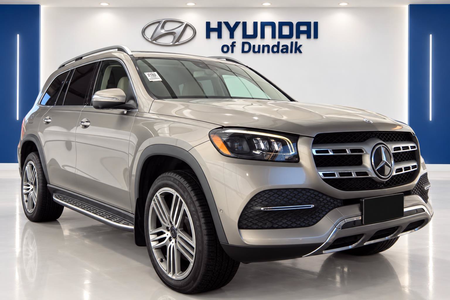 Used 2020 Silver Mercedes-Benz GLS 450 image 3