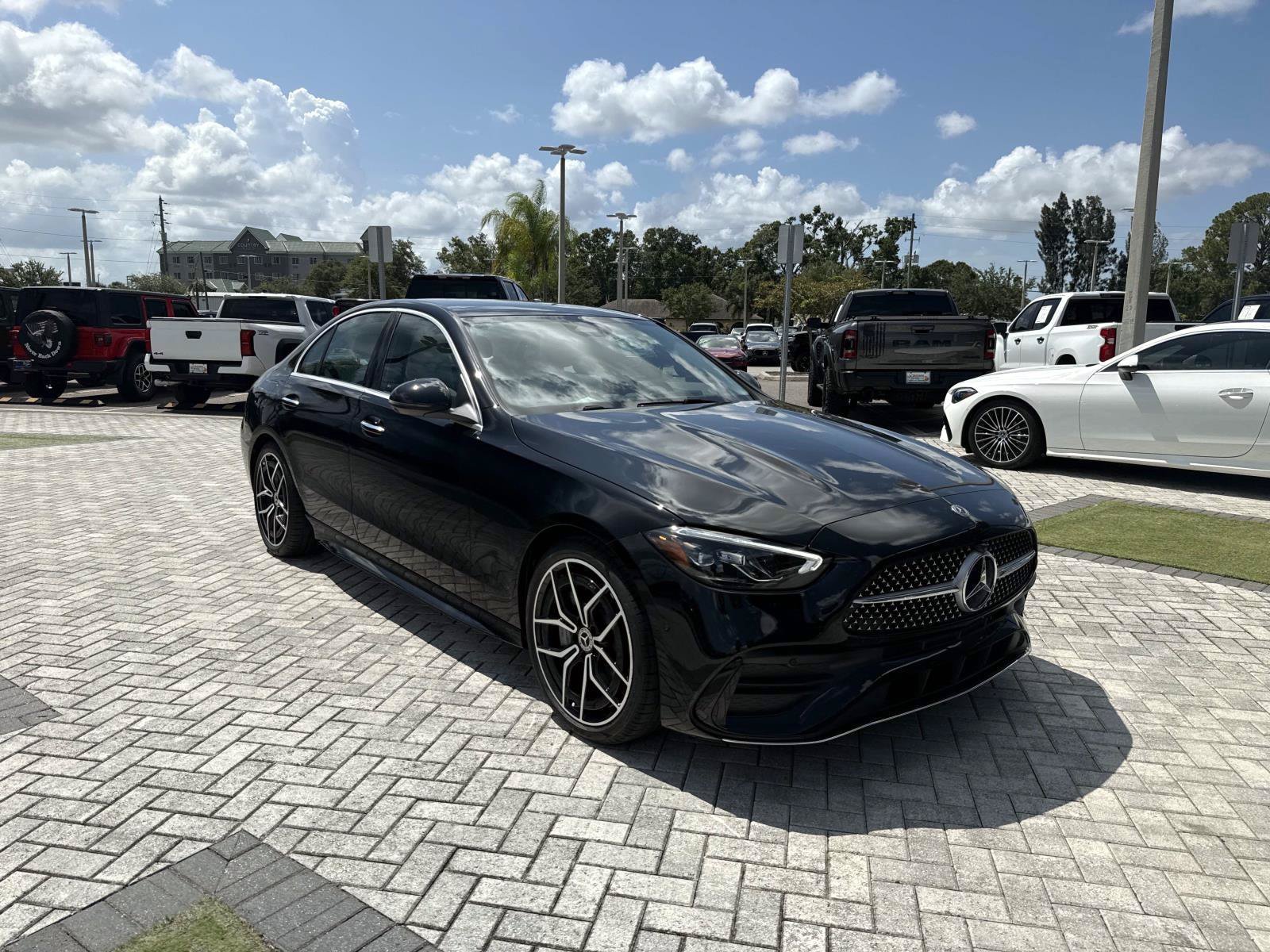 New 2026 Black Mercedes-Benz C 300 Sedan image 7