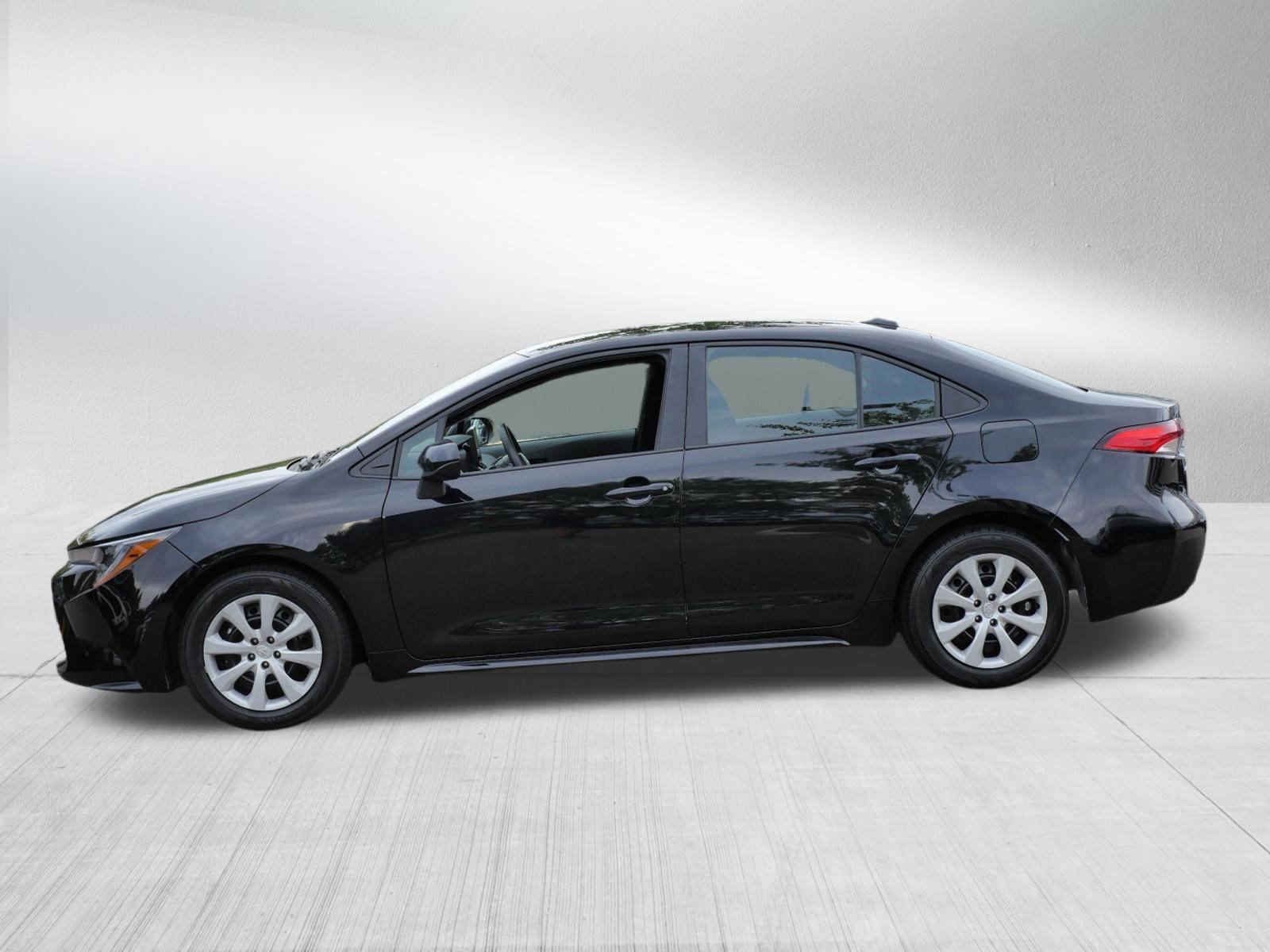 Certified Used 2025 Midnight Black Metallic Toyota LE image 5