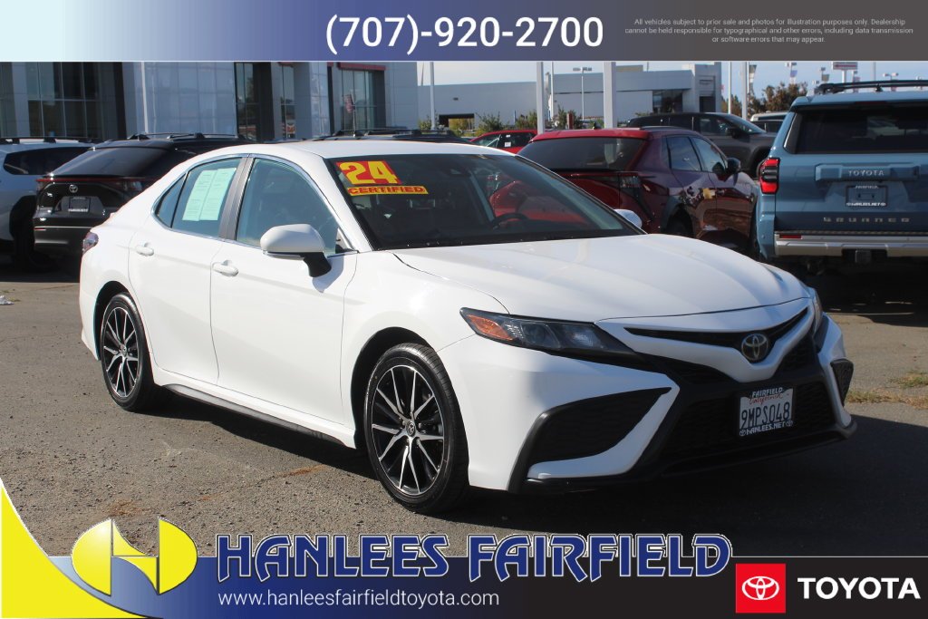 Certified Used 2024 White Toyota SE image 5