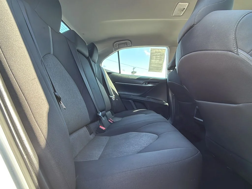Used 2021 Super White Toyota LE image 25