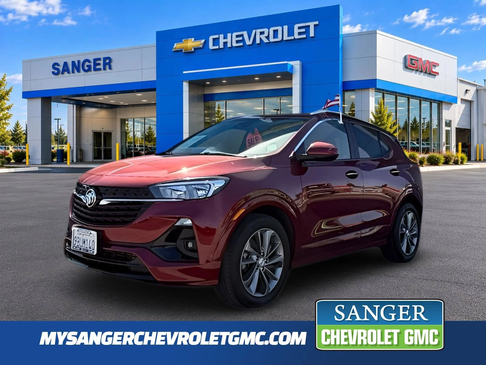 Used 2022 CINNABAR METALLIC Buick Select image 1