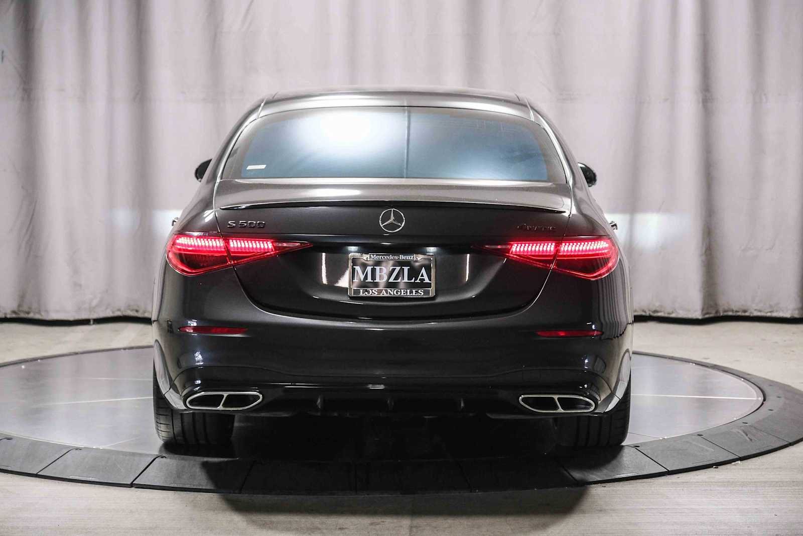 Certified Used 2022 Graphite Grey Mercedes-Benz S 500 image 3