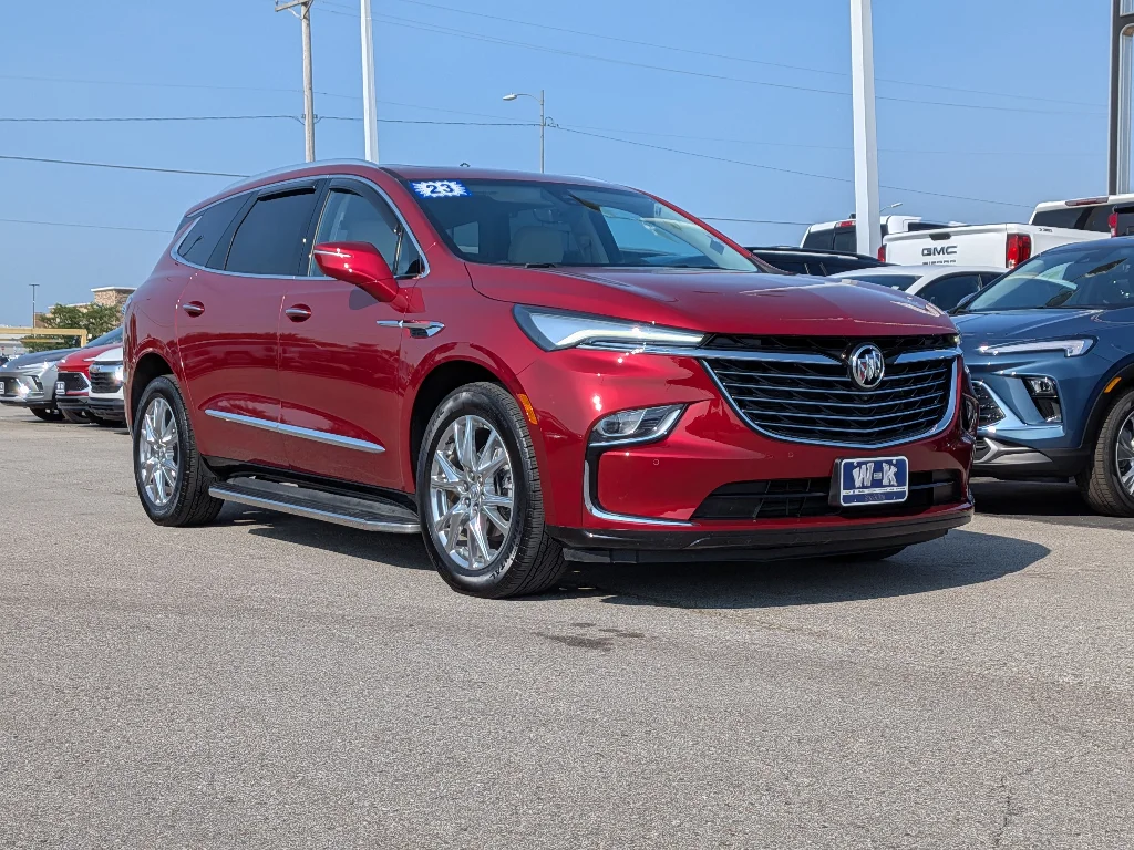 Used 2023 Cherry Red Tintcoat Buick Premium image 1