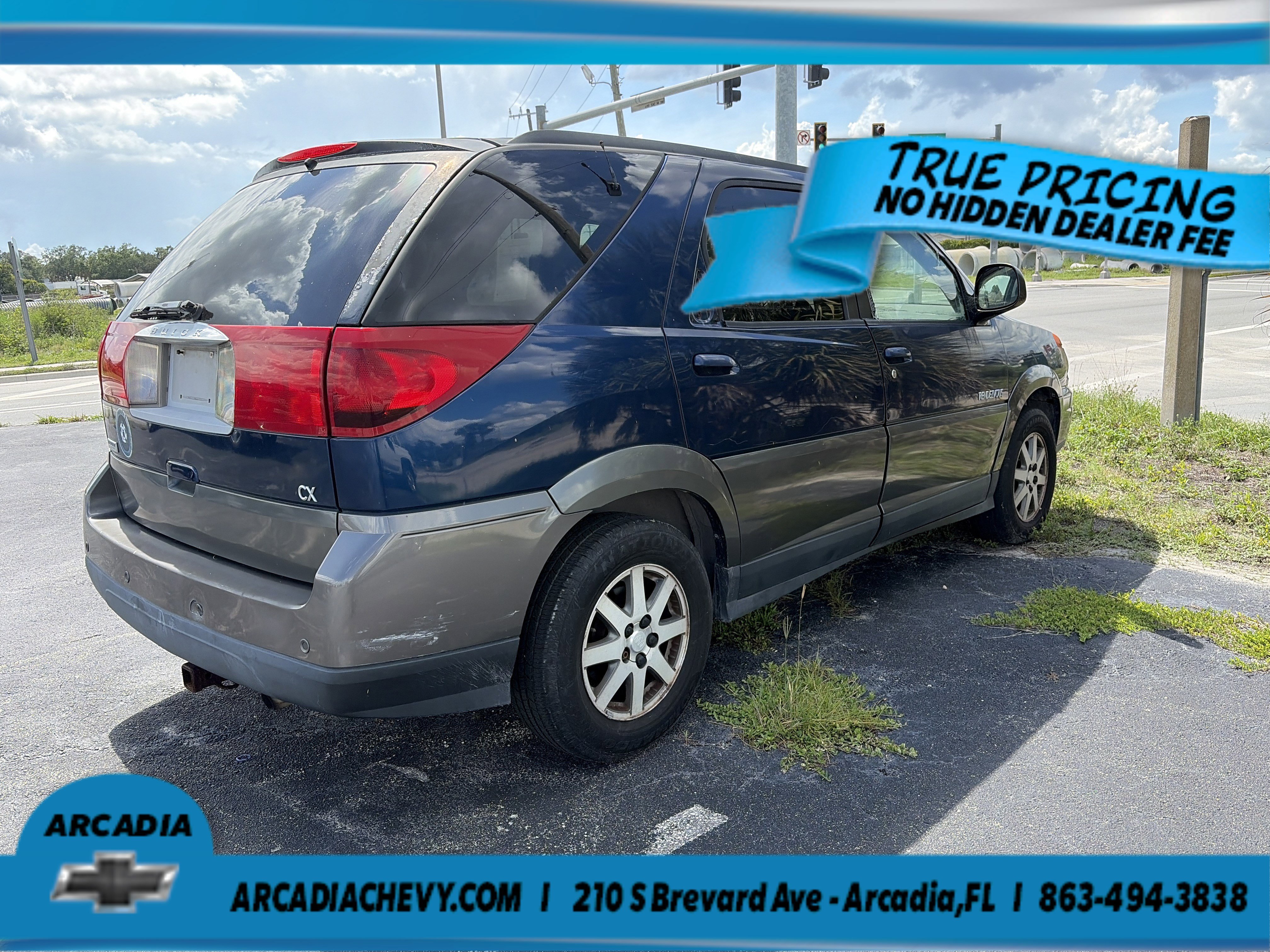Used 2002 Indigo Blue Metallic Buick CX image 3