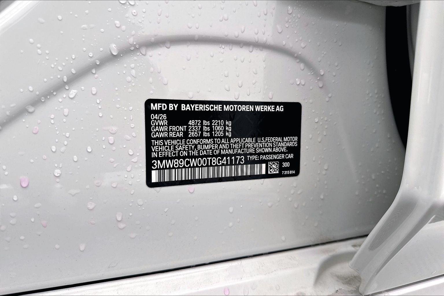 New 2026 Alpine White BMW 330i NA xDrive image 27