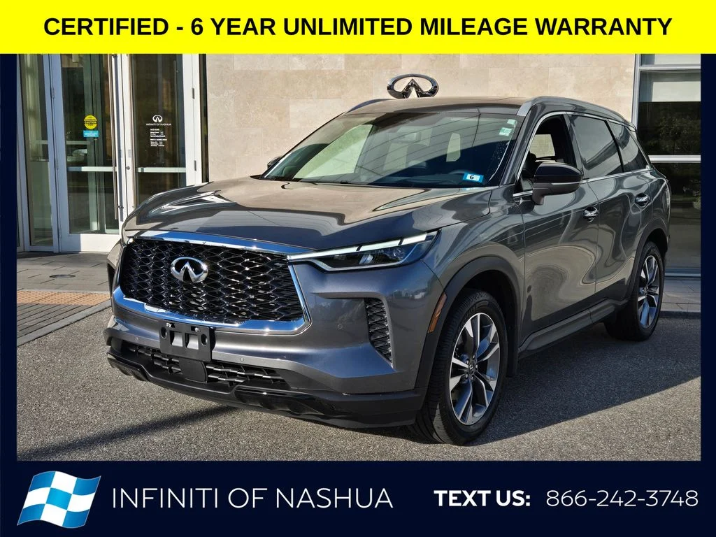 Certified Used 2024 Gray INFINITI LUXE image 1
