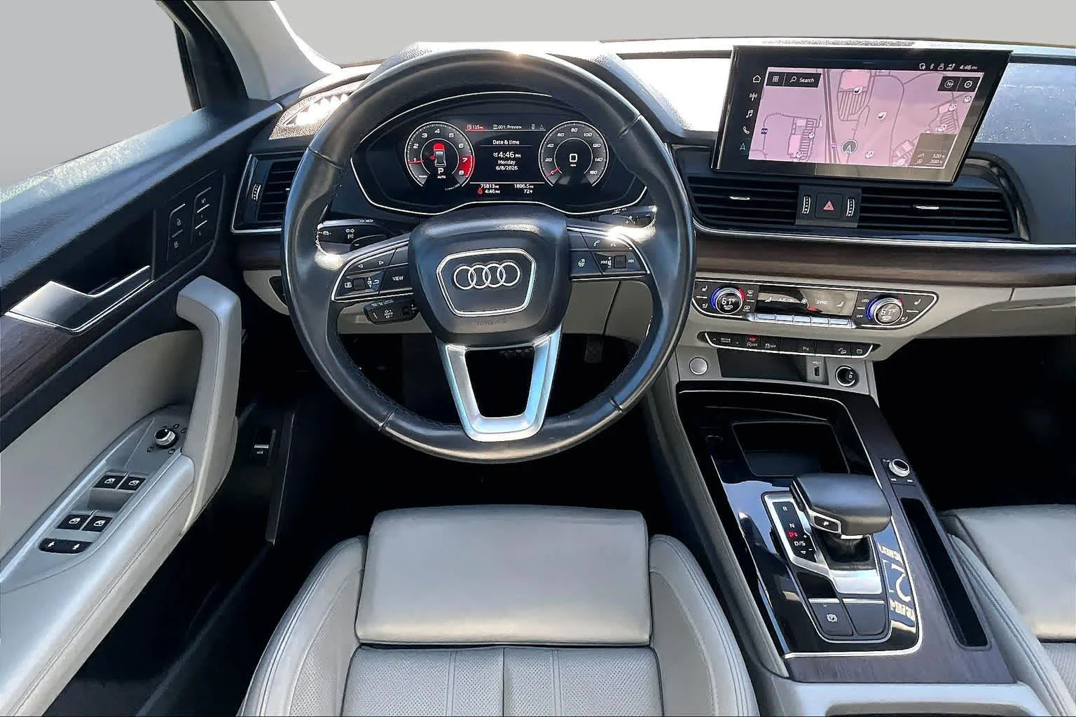 Used 2021 Navarra Blue Metallic Audi Premium Plus image 6