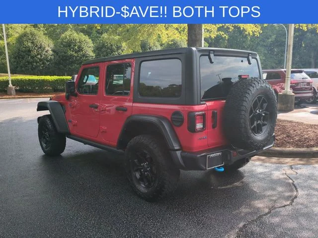 Used 2024 Red Jeep Willys 4xe image 3