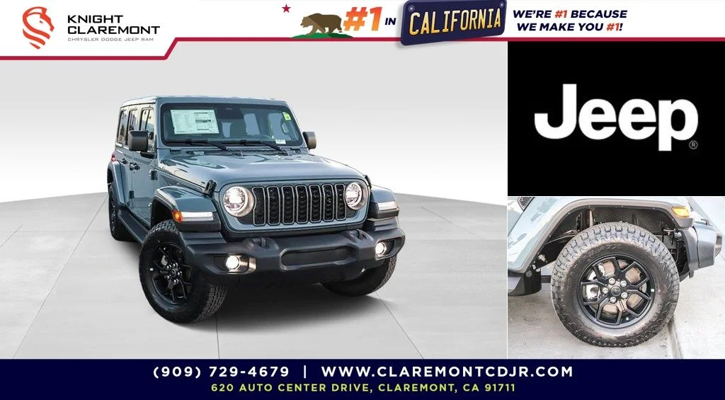 New 2026 Gray Jeep California Edition image 1