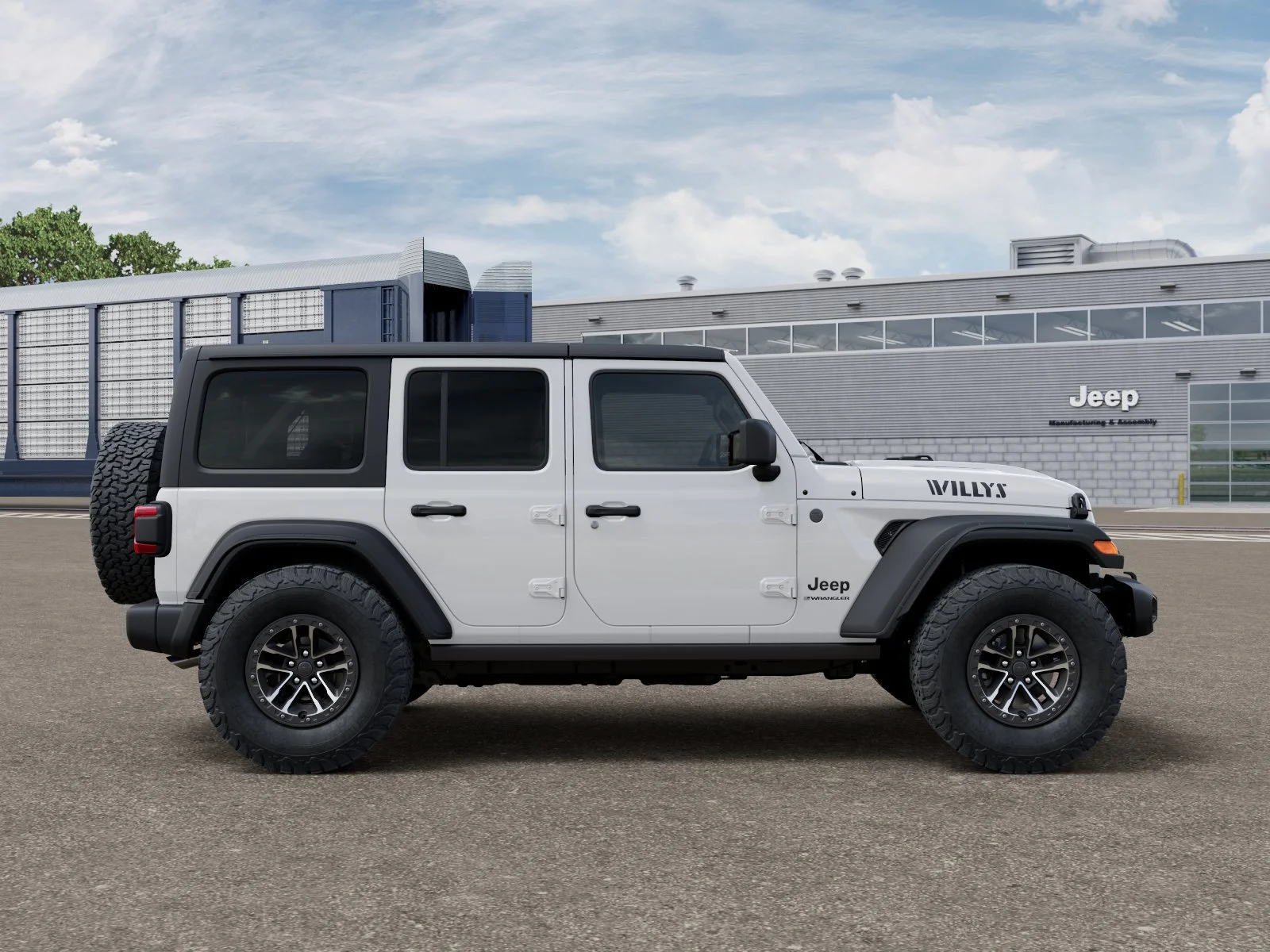 New 2026 Bright White Clearcoat Jeep Willys image 23