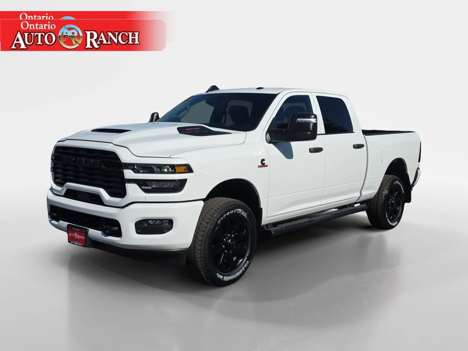 New 2027 Bright White Clearcoat Ram Black Express image 7
