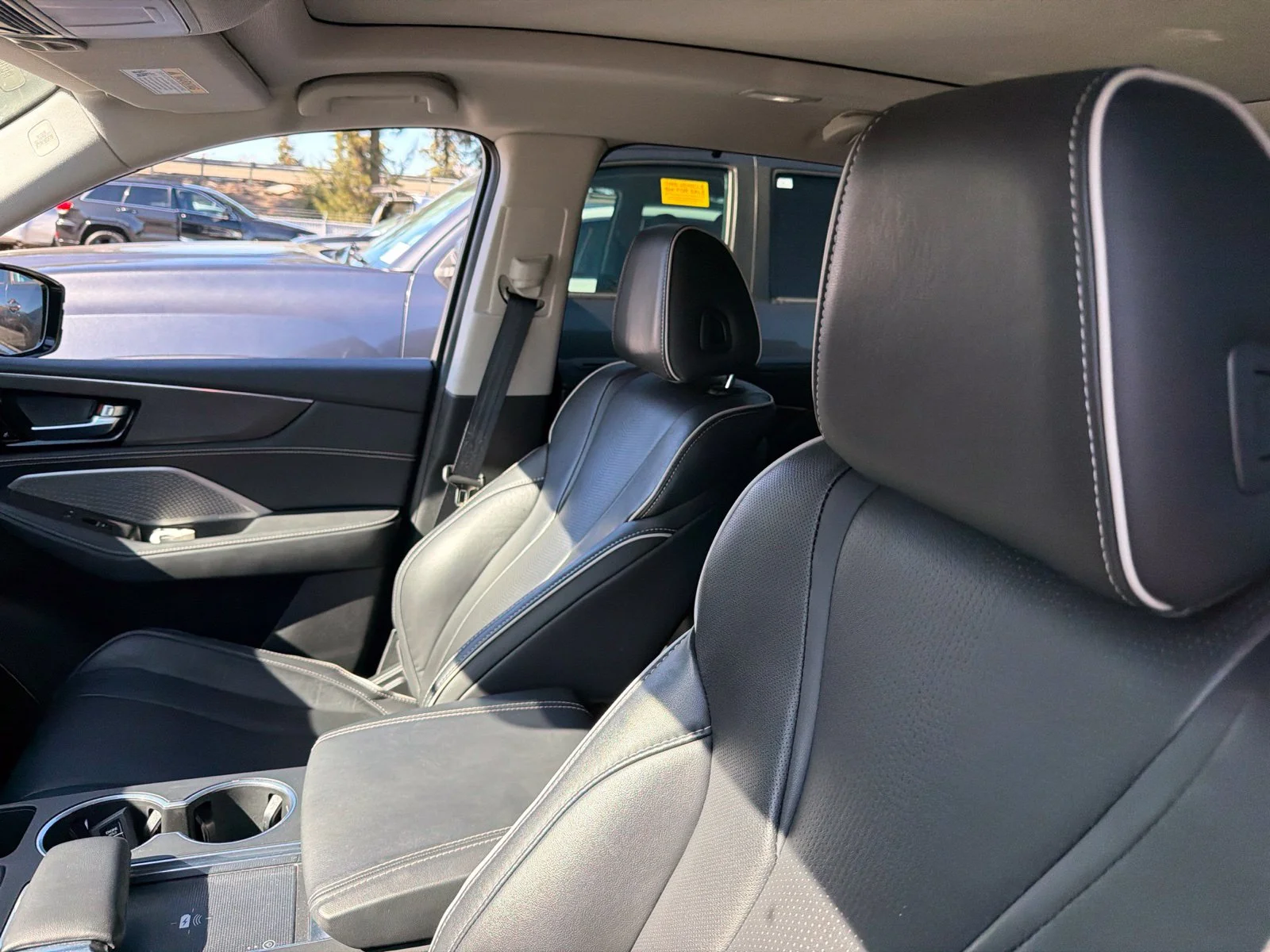 Used 2023 Liquid Carbon Metallic Acura Advance image 7
