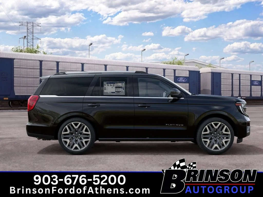 New 2027 Agate Black Metallic Ford Platinum image 5