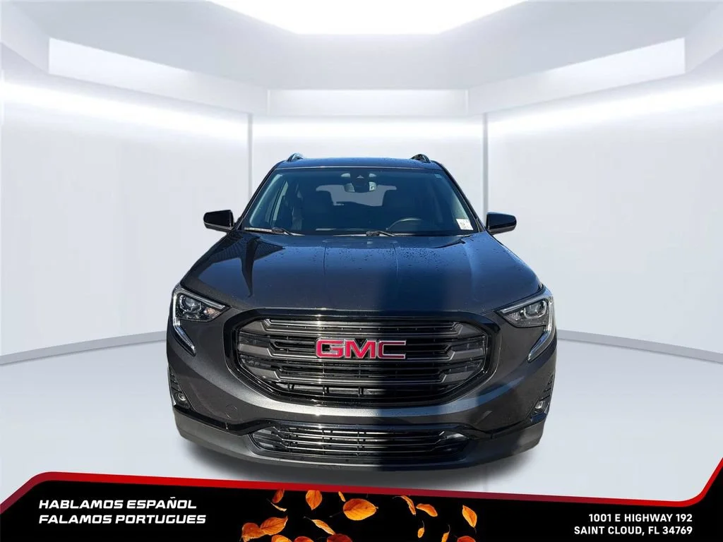 Certified Used 2021 GRAPHITE GRAY METALLIC GMC SLT image 8