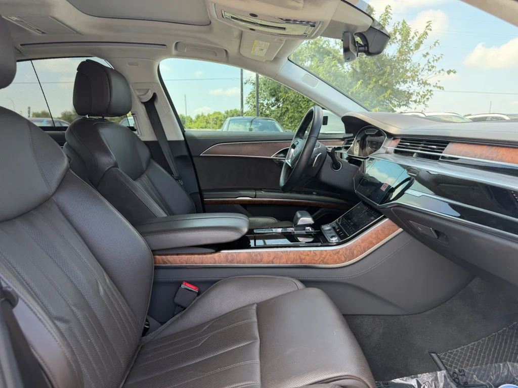Used 2019 Glacier White Metallic Audi L 55 (Tiptronic) (No Longer Available Fo image 12