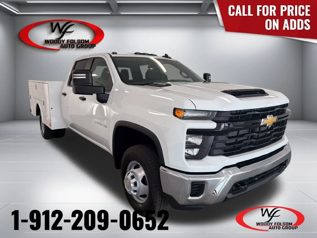 New 2026 Summit White Chevrolet Work Truck image 1