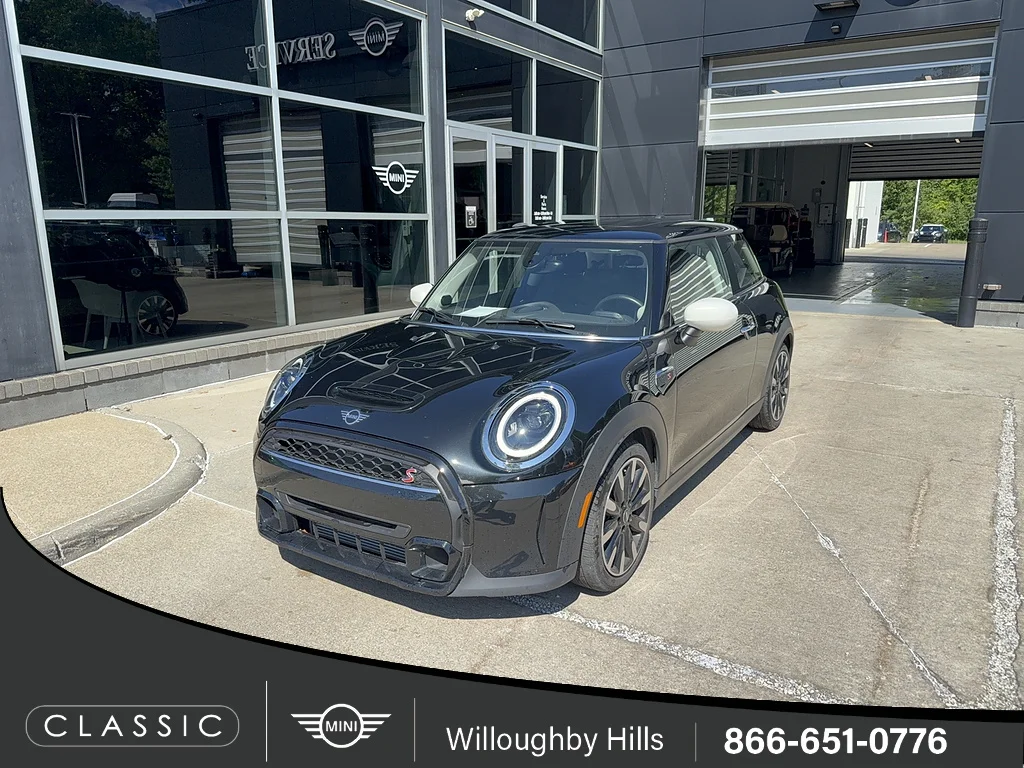 Used 2024 Midnight Black II Metallic MINI Cooper S image 1
