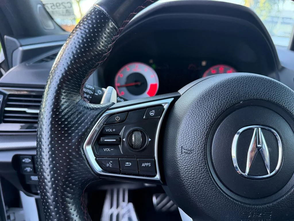 Used 2022 Platinum White Pearl Acura A-Spec Advance Package image 20